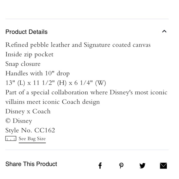 Coach Disney X Snow White Tote - Picture 12 of 12